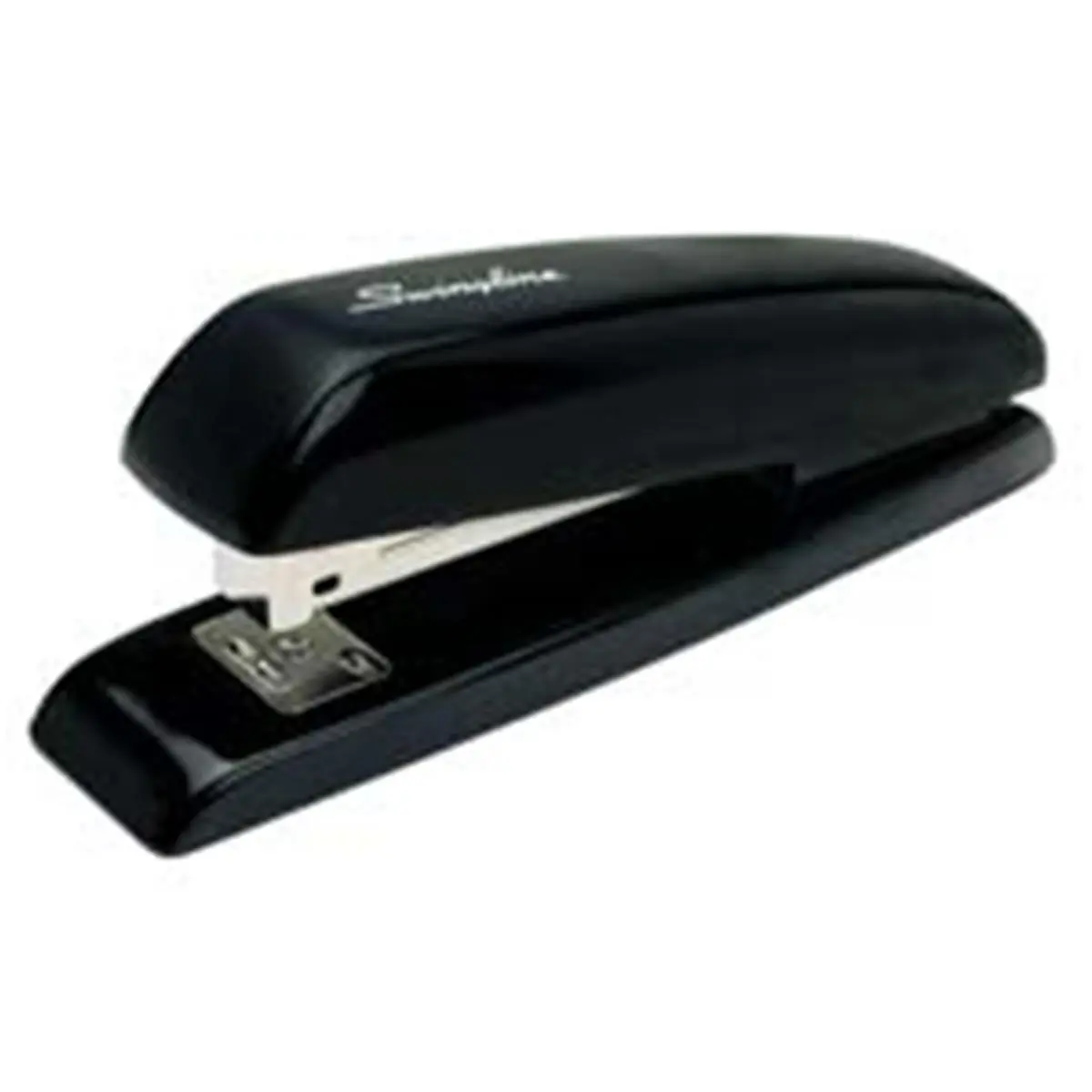 Swingline Handheld Desk Stapler - Standard-Size Staples Compatible, 2-20 Sheet Capacity, Black, All-Metal Base, Ergonomic Shape, Integrated Tie Plate, Solid Die-Cast Foundation, Ensures Stapling Integrity