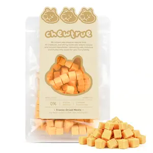 ChewTrue   Freeze-Dried Egg Yolk Bites Pet Treats. Rich in Lecithin, Promotes Healthy Coat and Digestive Health —For Cats and Dogs