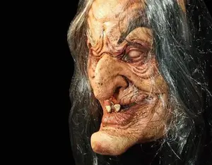 Perchta Witch Half Mask