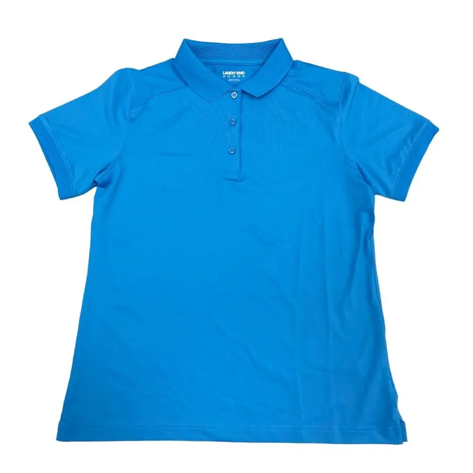 School Uniform women Short Sleeve Rapid Dry Polo Shirt size S Dress Fabric Top Womenswear