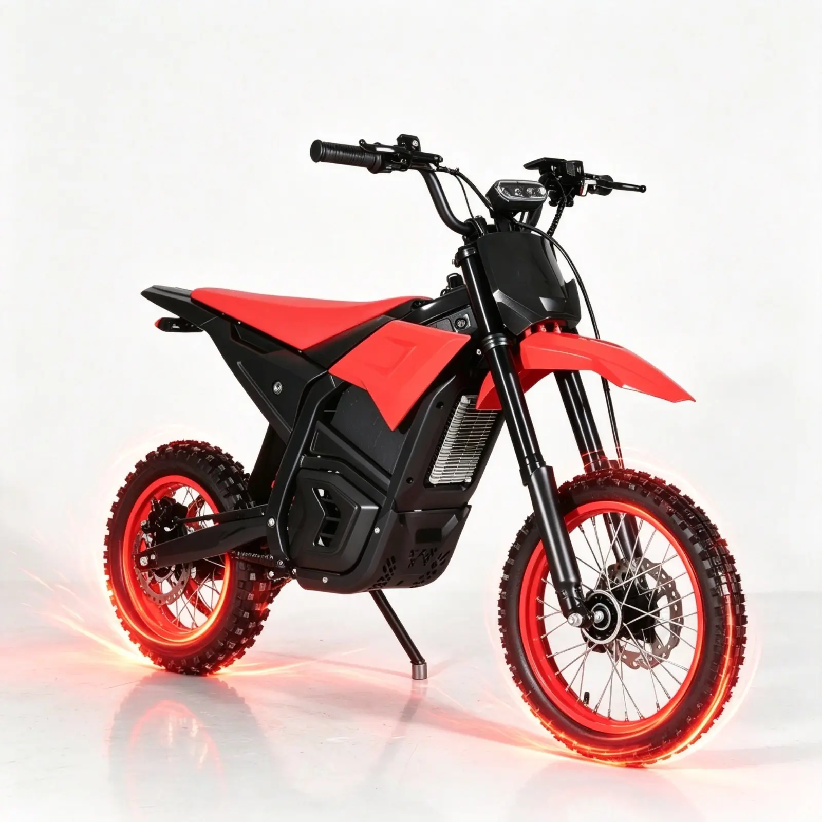 Q1 Adult Electric Dirt Bike, Peak Power 6000w, Top Speed 60 MPH, Range 60 Miles, Equipped With A 60v 30ah Battery, 4-Speed Transmission, And Hydraulic Disc Brakes; Off-Road Electric Motorcycle