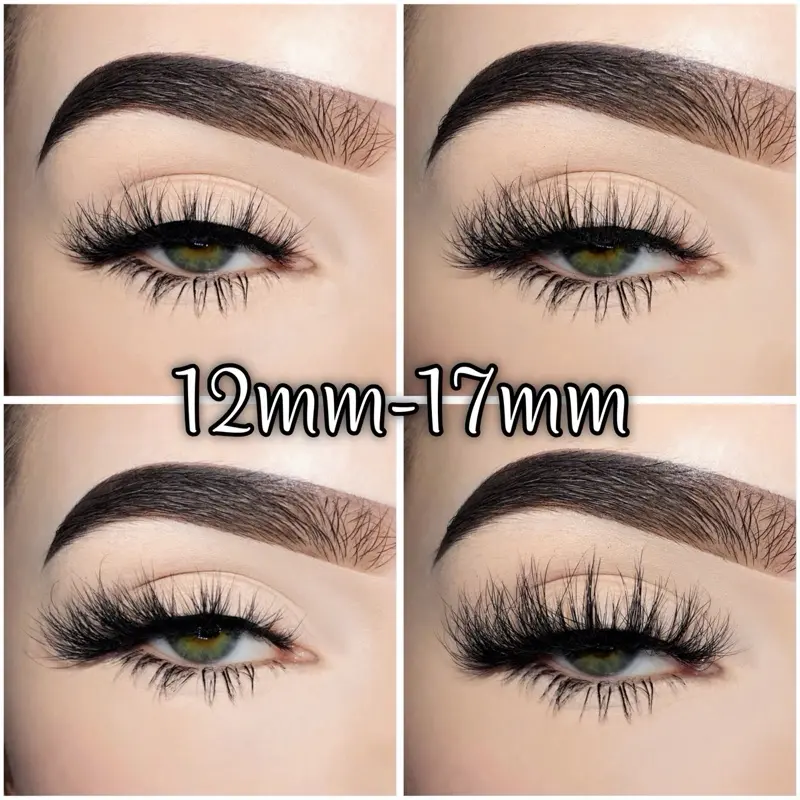 1 Pair Short Length Style 12mm-17mm 1 Pair Short Length Style 12mm-17mm