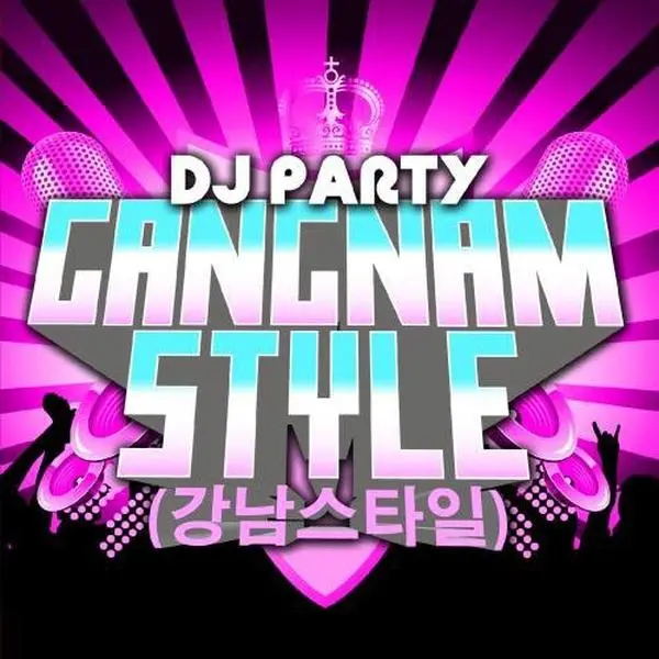 Gangnam Style DJ Party Music CD - Band-Performed English Tracks, No Age Restriction Audio CD, Electronic