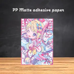 Needy Girl Game Anime Popular Poster Frameless poster pp Matte adhesive paper for Living room hallway bedroom