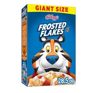 Kellogg's Frosted Flakes Breakfast Cereal, Kids Cereal, Family Breakfast, Giant Size, Original, 28.5oz Box (1 Box)