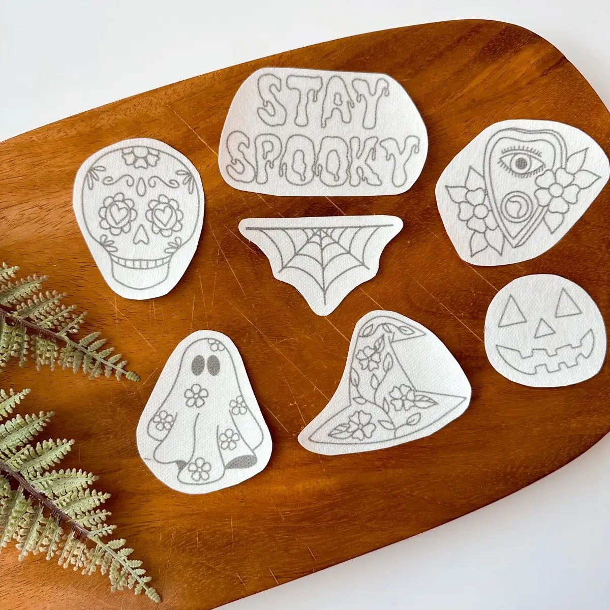 Stay Spooky Stick & Stitch Embroidery Patterns