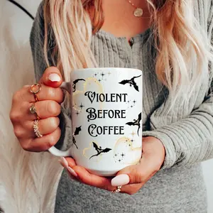 [Sale Up To 50%] violent little thing Accent Coffee Mug, Ceramic Mug, 11oz & 15oz