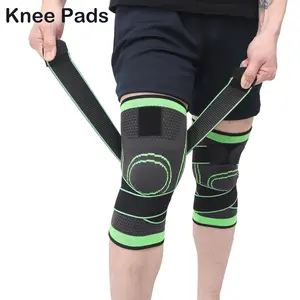 Adjustable Knee Pads, 1pc Breathable Nylon Knee Brace, Knee Protector for Sports, Outdoors, Cycling, Climbing, Running, Patellar Knee Brace, Sports Knee Sleeve