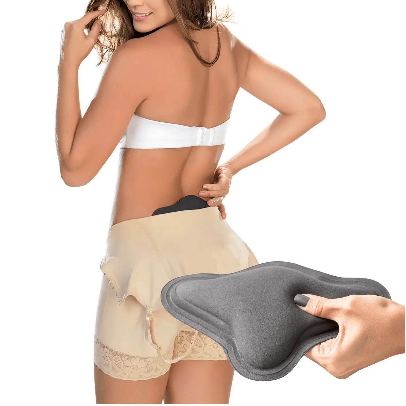 Fajas MYD 016 – Lumbar Molder Board for BBL & Back Lipo Recovery, Nylon, Accessory, Compression, Shapewear