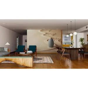Zen Garden Zig Zag Wall Mural