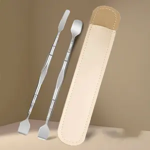 Stainless Steel Dual-Ended Blackhead Remover Tool - Hypoallergenic, Ideal for All Skin Types