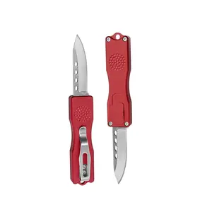 Mini Pocket Knife, Aluminum Alloy Paper Cutter, Small Office Cutting Supplies, Portable Edc Tool for Camping, Gift Idea