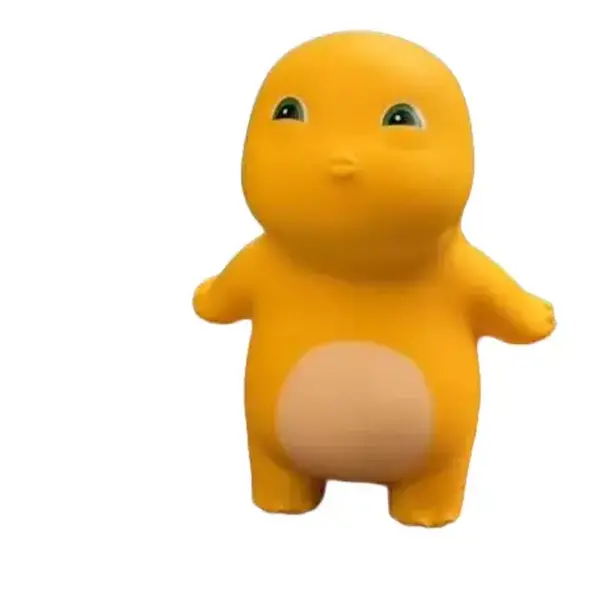 Dinosaur Figure Little Milk Dragon Decompress Toys Cartoon Doll Squeeze Toys Milk Dragon Squeeze Toy Yellow Slow Rebound Soft Yellow Color anxiety rel