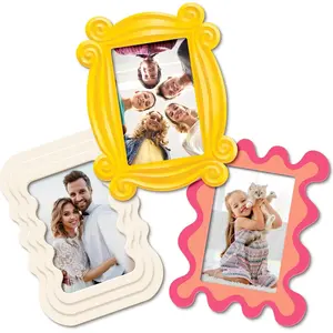 Magnetic Photo Frames - Fun & Unique Magnet Picture Frame - Magnetic Frames for Refrigerator, Locker & More - Fridge Picture Frame Magnets - Magnetic Picture Frames for Refrigerator