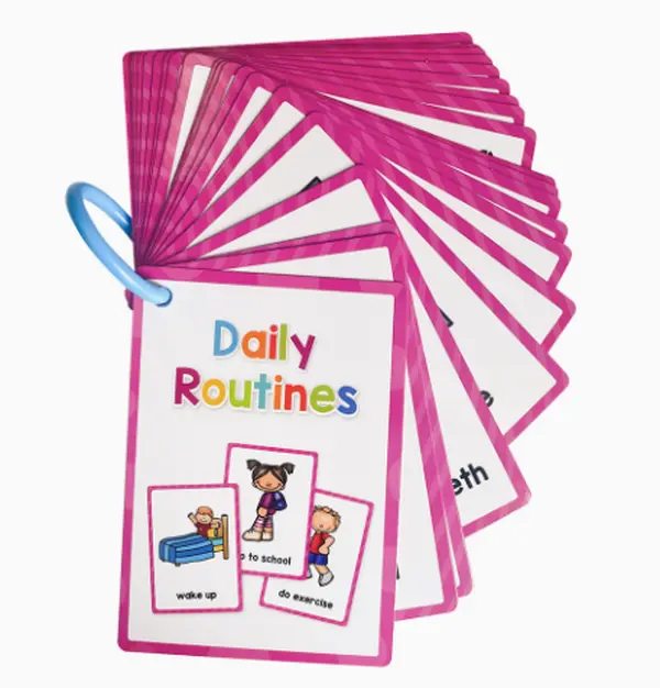 Kids Emotion Flash Cards, Feelings Learning Cards for Toddlers Social‑Emotional Learning Toy