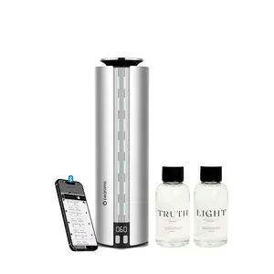 T1200 Studio Scent Diffuser +1 Fragrance TRUTH Inspired by Cabana | Ritz Carlton Hotel & 1 Fragrance LIGHT Scent Oil for Diffusers (2 Fl Oz | 2 Pack)