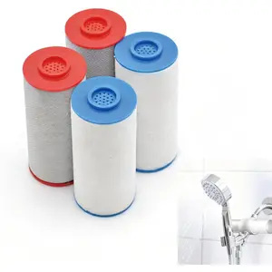 4-Pack  Filter Set for Weddell Duo System, High-Flow  Filter Reduces Chlorine,  & Contaminants for Healthier  & Hair,  System