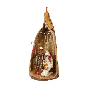 Global Crafts Holy Family Nativity Christmas Ornament