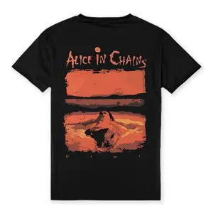 Men's 100% Cotton Alice In Chains Men's T-Shirt, Men's Christmas Classic Menswear Top Streetwear