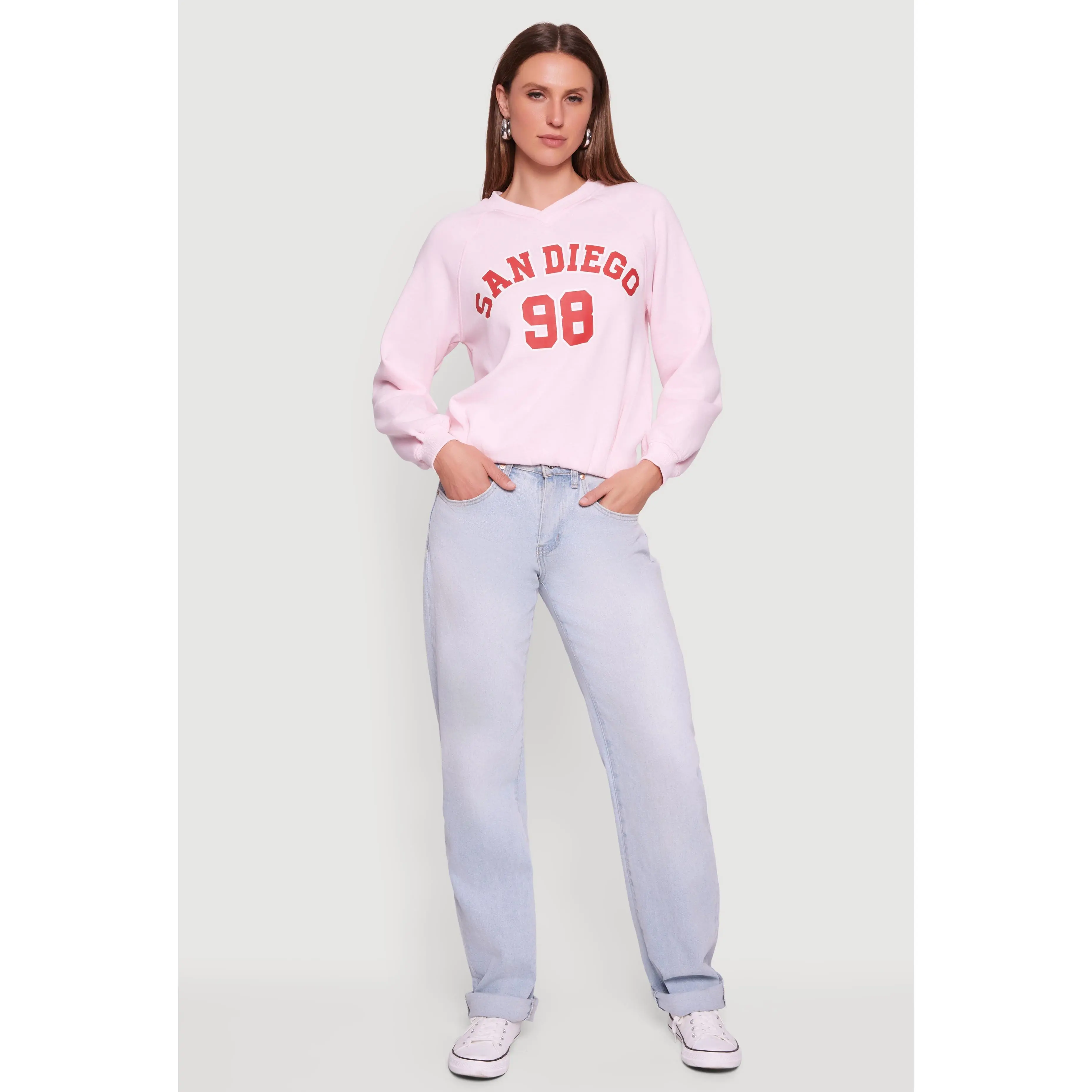 San Diego 98 Graphic Fleece Pullover Sweatshirt