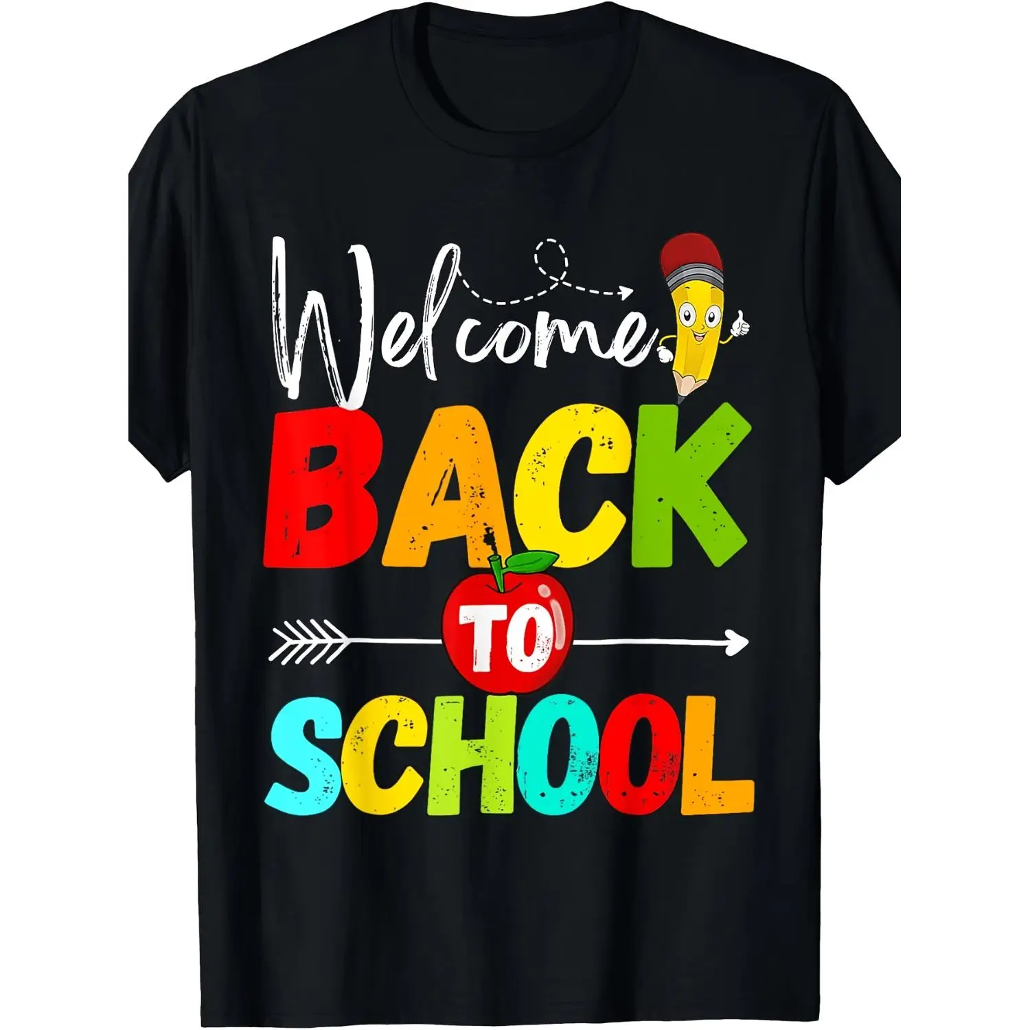 Design Funny Pencil Student First Day Funny Design Unisex T Shirt Opens in a New Window or Tab