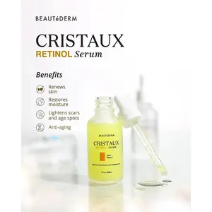 Cristaux Retinol Serum with FREE Skin Nourishing Cream  (20gm)