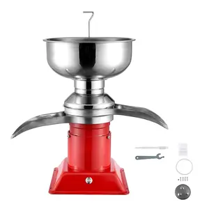 VEVOR Cream Separator, 304 Stainless Steel Electric Cream Separator, 100L/H Output 10500RPM Goat Milk Separator, 30W Cow Milk Cream Separator, with 5L Capacity Bowl Milk Skimmer, 100-240V
