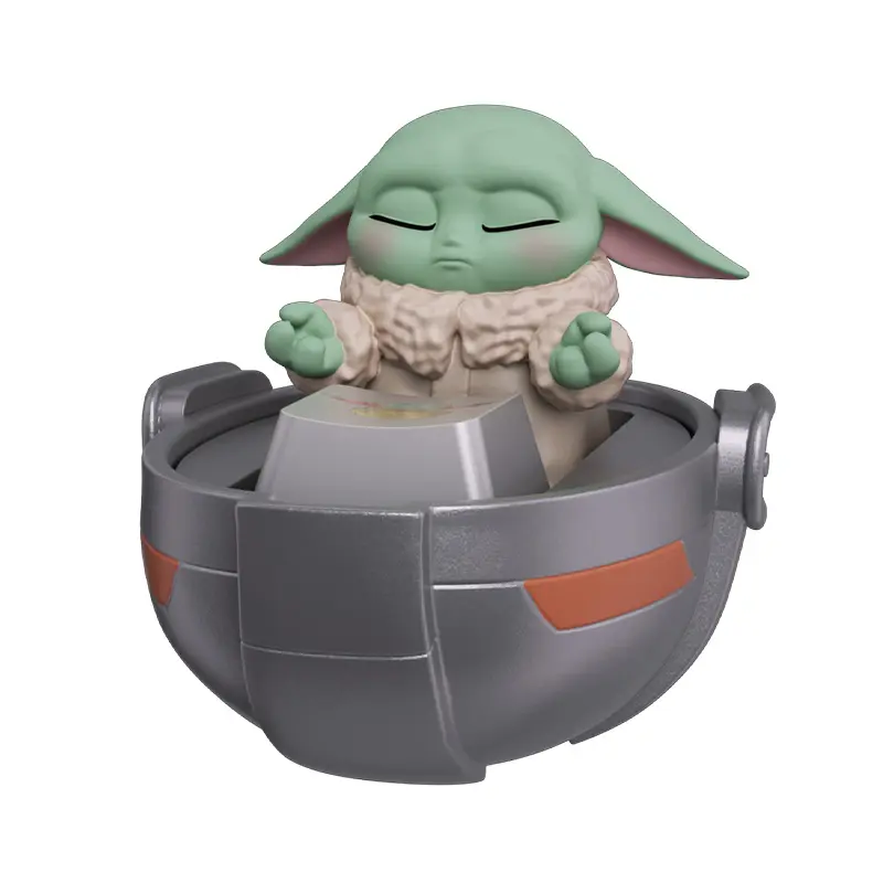 MINISO Star Wars Cute Grogu Keycap Blind Box - Premium Decorative