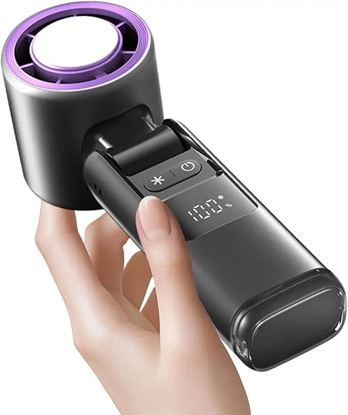 "TORNADO ZERO Arctic Blast Fan｜1-Second Icy Chill️ + 115°F Survival Mode｜Library-Whisper Quiet｜$8 FLASH ICE SALE