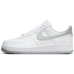 Men's Nike Air Force 1 '07 White/Lt Smoke Grey-White (FJ4146 100)