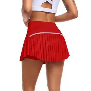 JoyGirl Women's Pleated Tennis Skirt High Waisted Athletic Golf Skort Mini Casual Workout Sports Skorts with Shorts Pockets Golf Apparel