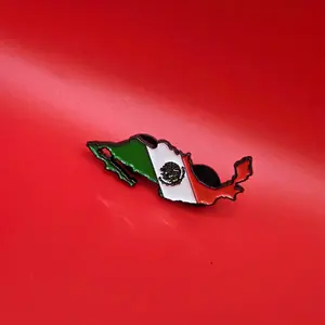 Mexico Metal Pin for Clothes and Accessories
