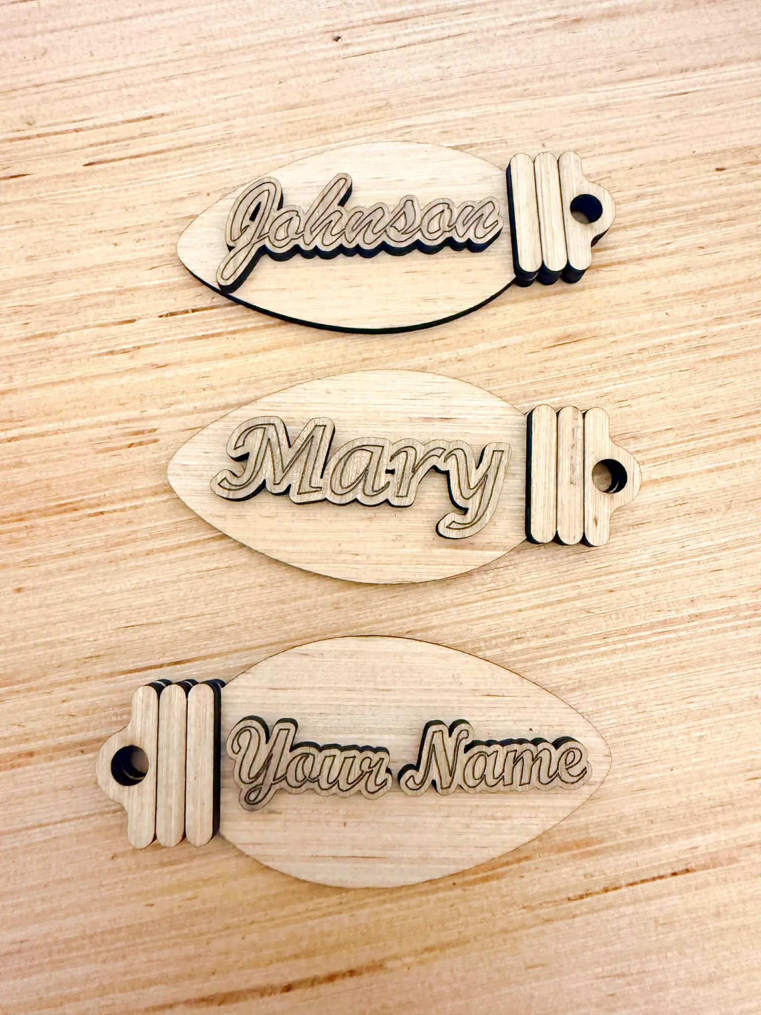 Customizable Christmas Light Ornament