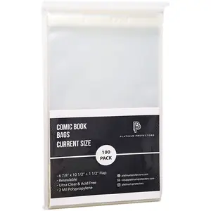 Comic Book Bags for Current/Modern Resealable Premium Sleeves