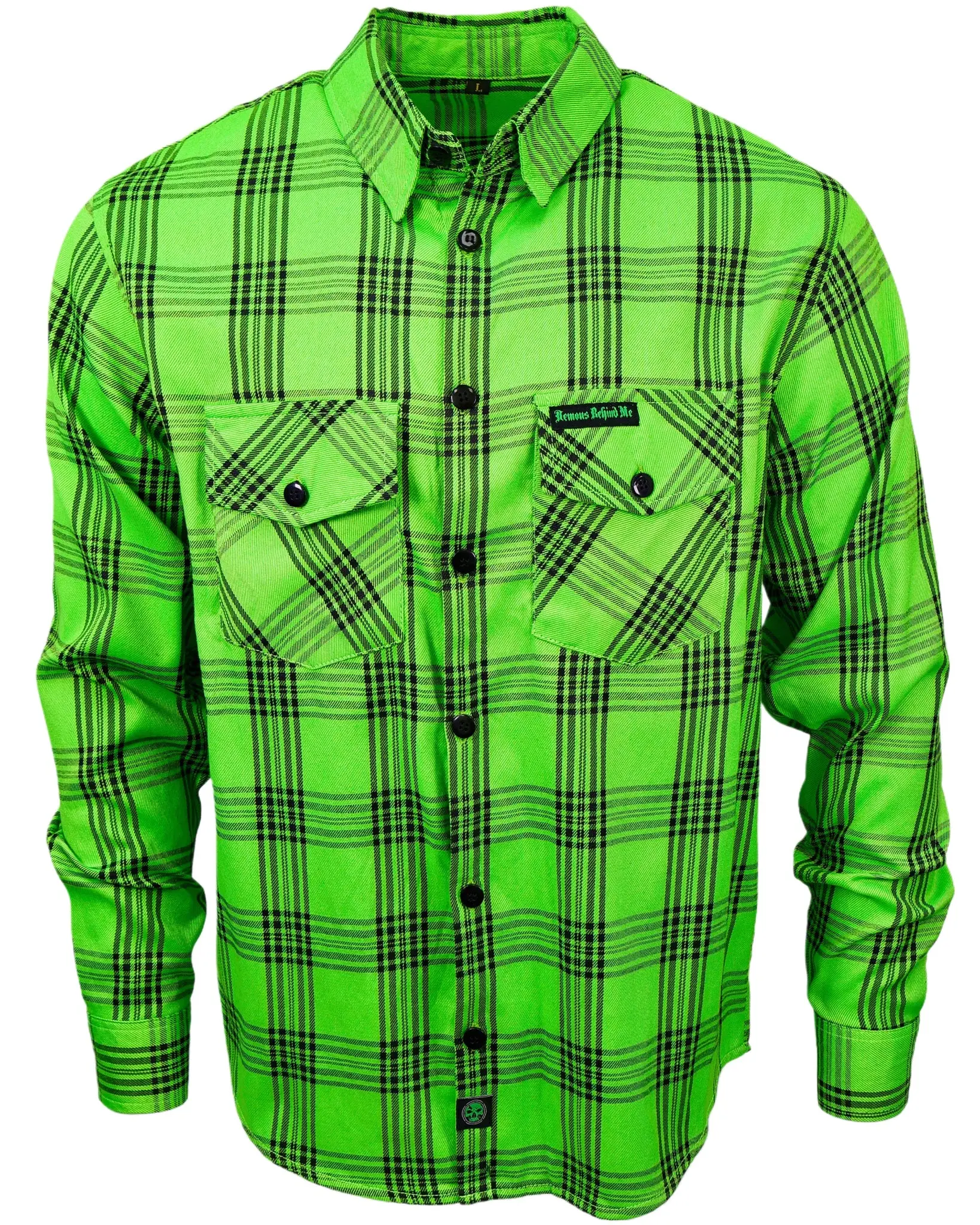 CLOSEOUT The "ReSURGEnce" Flannel (Hidden Snap Collars)