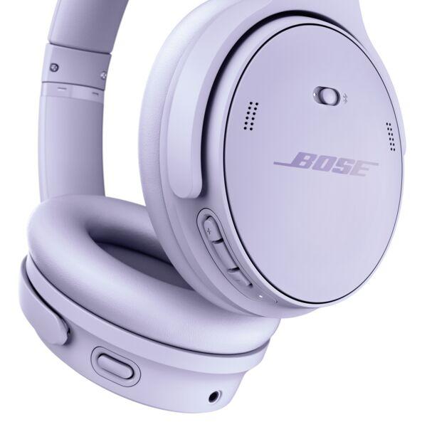 Bose QuietComfort Headphones - Wireless Bluetooth, Active Noise Cancelling, Over-Ear, Foldable, Charging Case