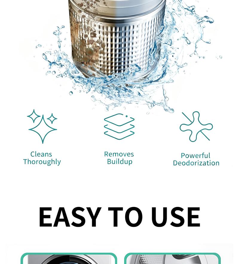 SOPAMI Eco-Friendly Washing Machine Cleaner Fights Pet Odors & Hair Build-Up for Fresh Clean Machines SOPAMI Eco-Friendly Washing Machine Cleaner Fights Pet Odors & Hair Build-Up for Fresh Clean Machines