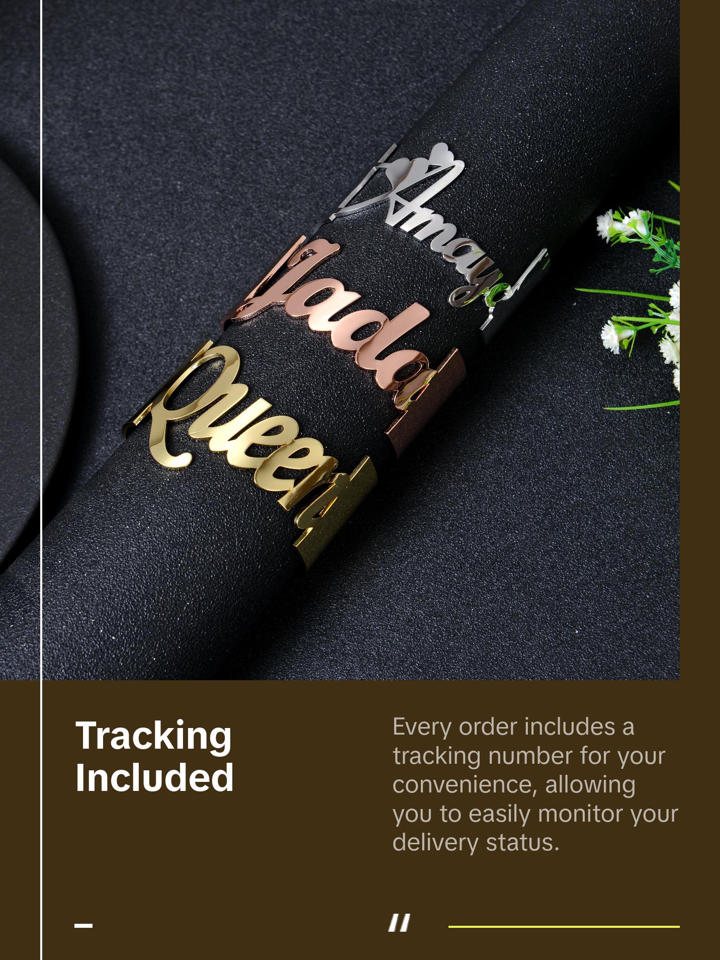 Personalized Name Cuff Adjustable Bracelet