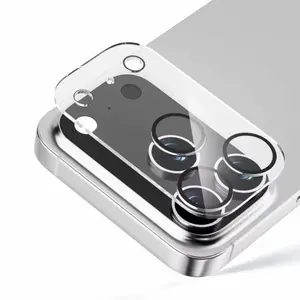 Ultra-HD Camera Lens Protector For iPhone 17/16/15 Series Tempered Glass Anti-Scratch Lens Protective Film For iPhone 17 Pro Max 16 Pro Max 15 Pro Max
