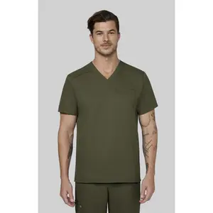 KOI Cureology Men's Stasis V-Neck Scrub Top
