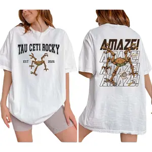 Rocky Tau Ceti And The Astrophage Two Sided Shirt, Amaze Amaze Amaze Jazz Hands Hoodie, The Astrophage Sweatshirt, Sci Fi Lovers Gift, Unisex Sweater Pullover Tee