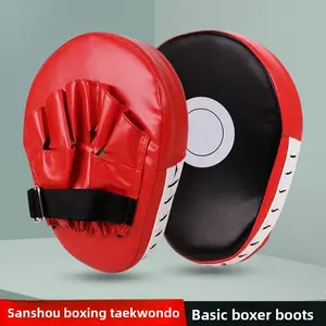 Advanced PU Boxing Focus Mitts, Ideal for Taekwondo Muay Thai Training, Durable Comfortable Martial Arts Gear, Training Boxing Equipment