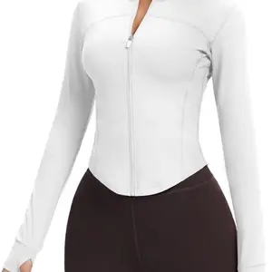 AVGO Women's Cropped Running Workout Jackets