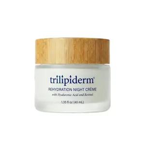 Trilipiderm Rehydration Night Crème | Ultra-Rich Overnight Moisturizer with Hyaluronic Acid & Retinol for Skin Regeneration