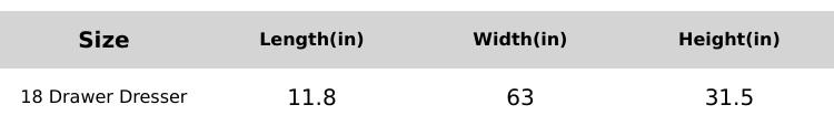 RaybeeFurniture 63" W 18 Drawers Dresser, with LED Lights & Power Outlets, Long Dresser for 65" TV Stand for Bedroom, Large Fabric Dressers & Chests of Drawers for Bedroom, Sturdy Metal Frame RaybeeFurniture 63" W 18 Drawers Dresser, with LED Lights & Power Outlets, Long Dresser for 65" TV Stand for Bedroom, Large Fabric Dressers & Chests of Drawers for Bedroom, Sturdy Metal Frame