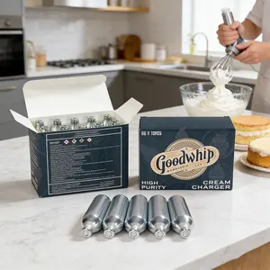 Hestselling 5 case GoodWhip 8g Cream Charger Dispenser 10PCS/case  Whipped Cream Charger Sweet dessert baking tools