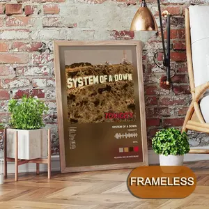 System Of A Down Poster Music Album Modern Art 2D Poster, Suitable For Bedroom Living Room Decor. Vibrant Colors, Clear Images Ideal For Home Office Decor.