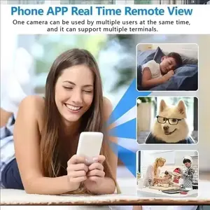 USB WiFi Camera, Night Vision Motion Detection Security Camcorder, Home Audio Video Recorder