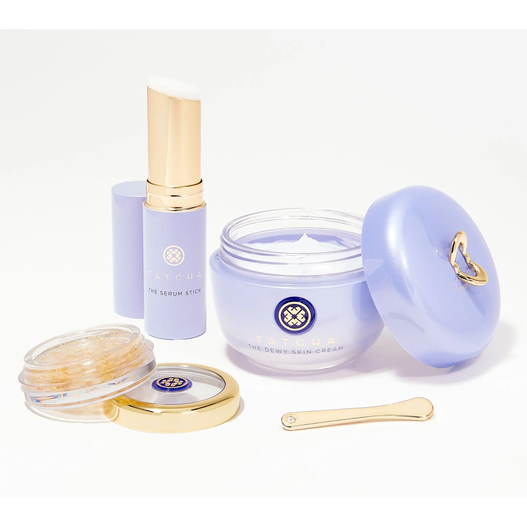 TATCHA Dewy Skin Cream Serum Stick and Lip Balm 3-Piece Kit TATCHA Dewy Skin Cream Serum Stick and Lip Balm 3-Piece Kit