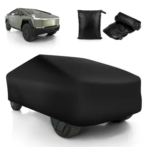 210D Tesla pickup truck cover, suitable for outdoor use, breathable, waterproof, sun-protective, UV-protective, rainproof, and dustproof truck covers.